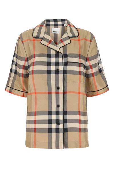 Burberry Shirts In Printed