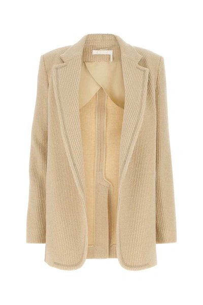 Chloé Chloe Jackets And Vests In Beige O Tan