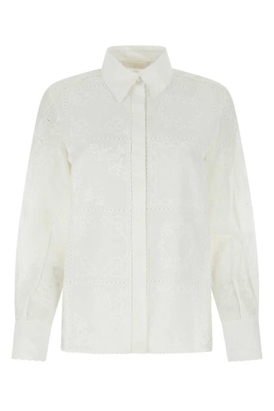 Chloé Chloe Shirts In White