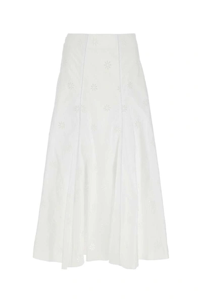 Chloé Chloe Skirts In White