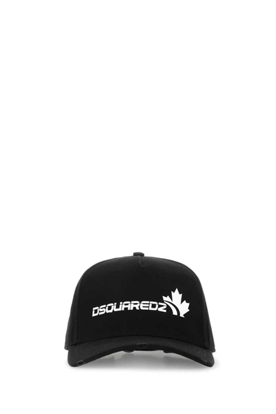 Dsquared2 Dsquared Hats In Black