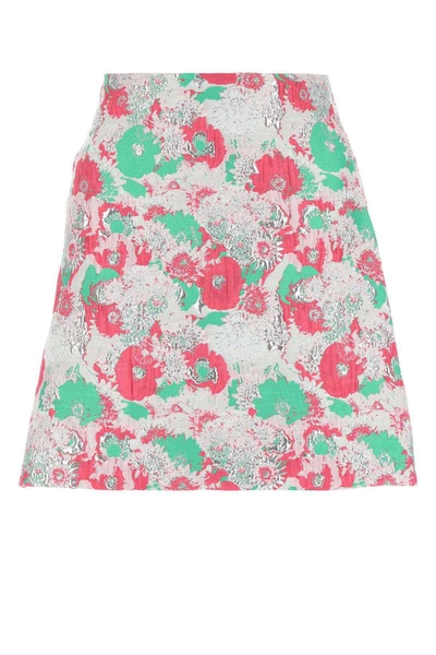 Ganni Skirts In Pink/green