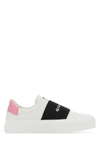Givenchy Leather Logo-print Sneakers In White