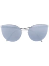 MYKITA BEVERLEY FLASH SUNGLASSES,BEVERLYF10SILVER12073964