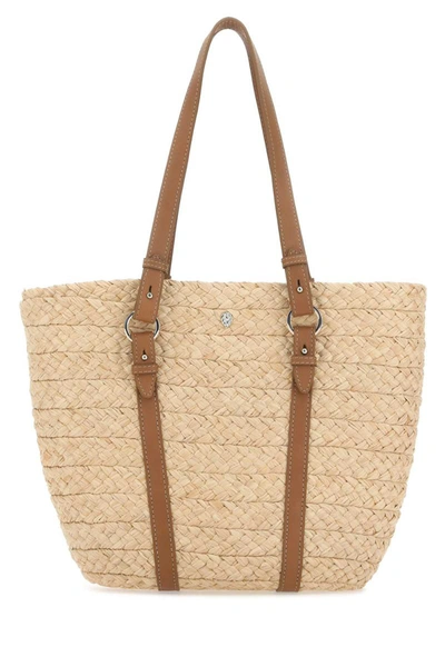 Helen Kaminski Rafia Shopping Bag  Beige  Donna Tu In Beige O Tan