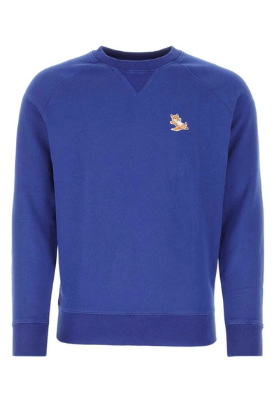 Maison Kitsuné Blue Dressed Fox Sweatshirt