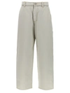 Maison Margiela Mid-rise Wide-leg Jeans In White