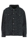 Marc Jacobs 'the Monogram Denim Jacket' In Printed