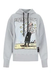 Moncler Genius Olivia Print Sweatshirt In Grey