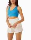 Fp Movement Free Throw Crop Tank In Blue
