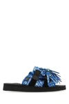 Alanui X Suicoke Paisley-print Fringed Sandals In Printed