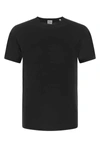 Aspesi Crew-neck Cotton T-shirt In Black