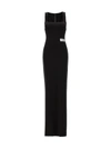 Dolce & Gabbana Stretch Jersey Column Dress With Year Patch