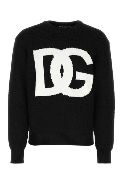 Dolce & Gabbana Knitwear In Black