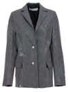 Jw Anderson J.w.anderson Used Sequin Denim Blazer Jacket