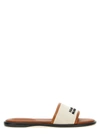 Isabel Marant Vikee Leather-trimmed Canvas Sandals