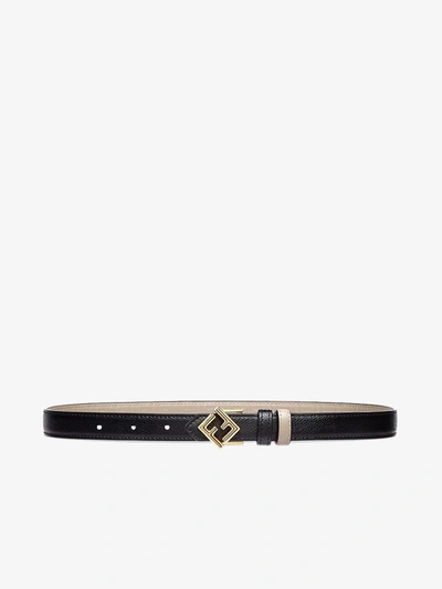 Fendi Logo Belt. Accessories In Black