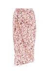Isabel Marant Étoile Jeldia Printed Viscose Jersey Midi Skirt In Floral