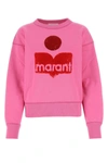 Isabel Marant Étoile Mobyli Cotton-blend Sweatshirt In Pink