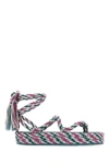 Isabel Marant Erol Tassel Rope Sandals In Multicoloured