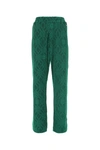 Koché Dark Green Terry Fabric Joggers Green Koche Donna S In Green