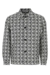Marine Serre Black & White Moon Diamant Jacket In Printed