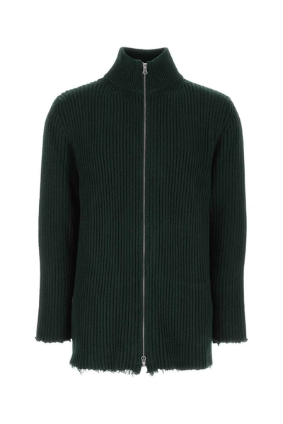 Mm6 Maison Margiela Knitwear In Green