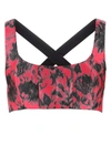 Philosophy Di Lorenzo Serafini Embroidered Surface Polyester Top In Multicolor