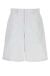 Prada Re-nylon Bermuda Shorts Bermuda And Short White In White