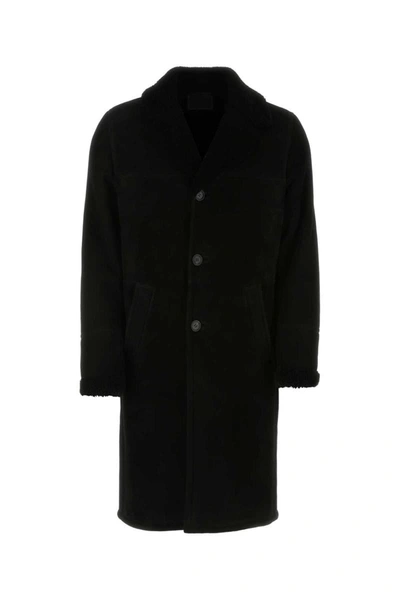 Prada Coats In Black