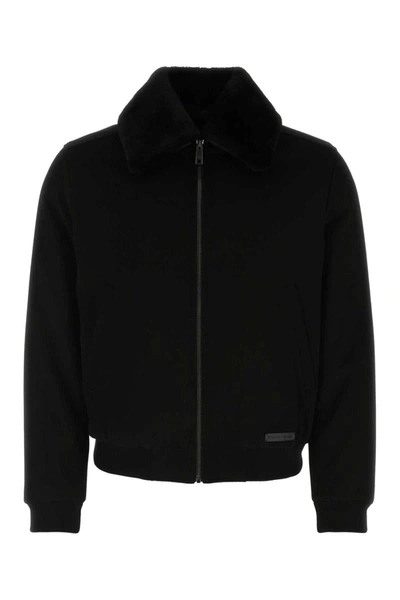 Prada Jackets In Nero