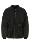 Prada Giubbino Imbottito In Re-nylon Nero Uomo In Black