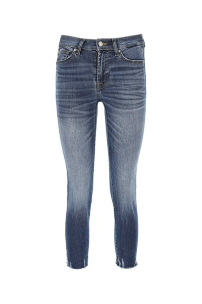 Seven For All Mankind Jeans-29 Nd  Female In Blue