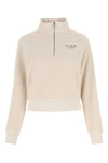 Sporty And Rich Sporty Rich Sr Country Club Quarter Zip Sweatshirt In Beige O Tan