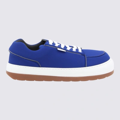 Sunnei Dreamy Chunky Neoprene Sneakers In Blue