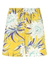 Valentino Peony Print Bermuda Short In Floral
