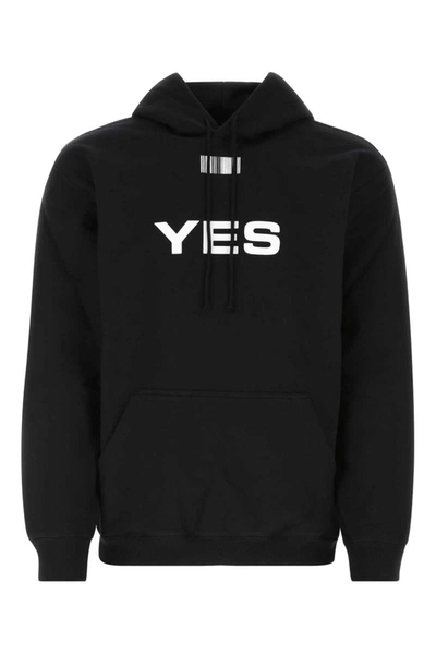 Vtmnts Sweatshirts In Black