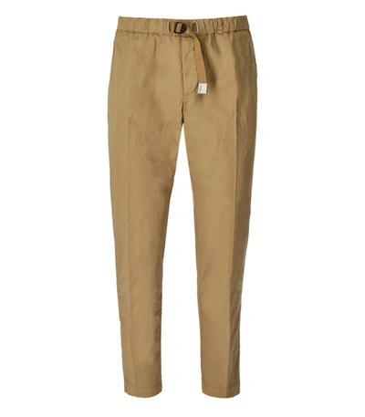 White Sand Greg Beige Chino Trousers