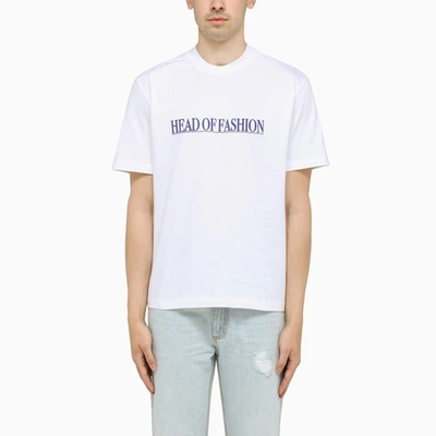 SUNNEI SUNNEI HEAD OF FASHION WHITE T-SHIRT,MRTWXJER054-JER012/M_SUNNE-WH_323-S