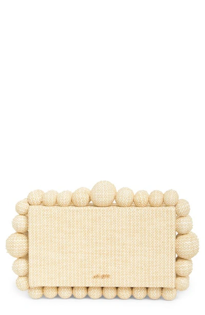 Cult Gaia Clutch Eos In Neutral