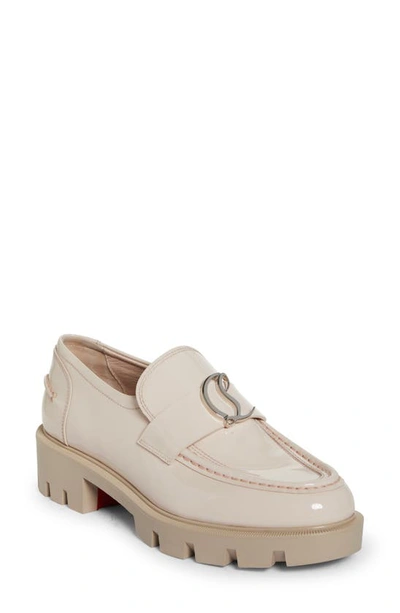 Christian Louboutin Cl Loafer In White