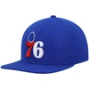 Mitchell & Ness Men's  Royal Philadelphia 76ers Ground 2.0 Snapback Hat In Royal
