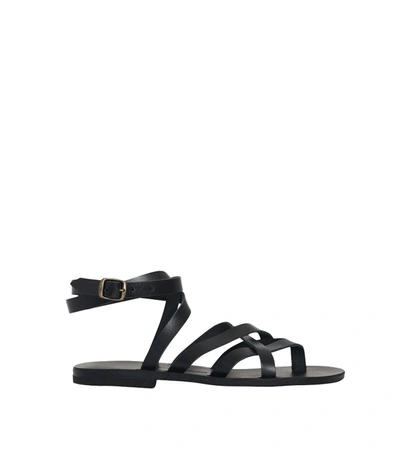 Maria Farro Delphi Sandals In Black