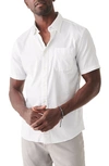 Faherty Movement&trade; Short-sleeve Shirt (tall) In Mist Sunburst