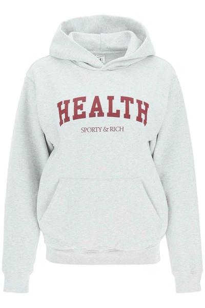 Sporty And Rich Sporty Rich Health Ivi Hoodie In White