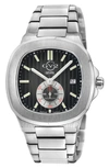 GV2 POTENTE AUTOMATIC STAINLESS STEEL BRACELET WATCH, 40MM