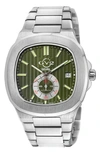 Gv2 Potente Swiss Automatic Bracelet Watch, 40mm In Silver