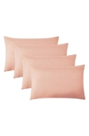 Southshore Fine Linens Vilano Springs Extra Deep Pocket Sheet Set In Blush