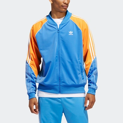 Adidas Originals Men's Adidas Tricot Sst Track Jacket In Multi