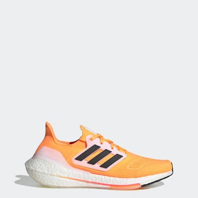 Adidas Originals Men's Adidas Ultraboost 22 Running Shoes In Orange